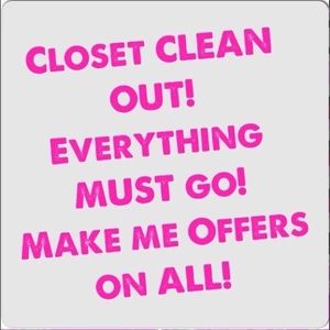 EVERYTHING MUST GO!